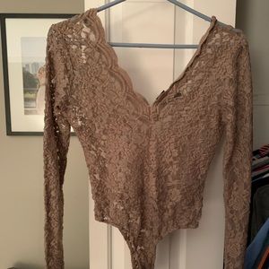 Lace bodysuit